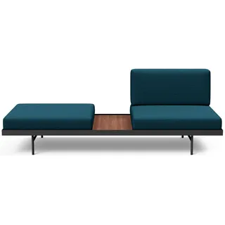 Schlafsofa INNOVATION LIVING TM Sofas Gr. B/H/T: 195 cm x 69 cm x 80 cm, Polyester, blau (navy blue) Einzelsofas nachhaltige Alternative, einfaches ruhiges Design