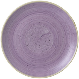 Churchill Stonecast -Coupe Plate Teller- Durchmesser: Ø26,0cm, Farbe wählbar (Lavender)