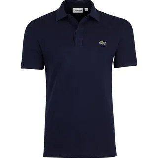 Lacoste L.12.12 Slim Fit Petit Piqué Cotton Polo Shirt navy blue XL