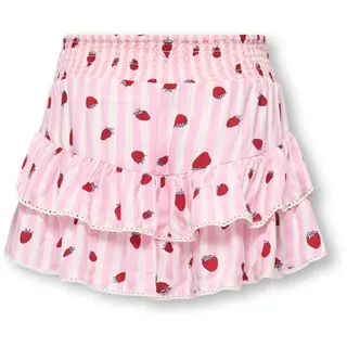 KIDS ONLY Sommerrock Mädchen Gestreift Romance Rose/Stripes Barely Pink 158