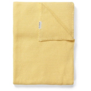 Plaid Nordic knit, Marc O'Polo Home, aus Bio-Baumwolle gelb