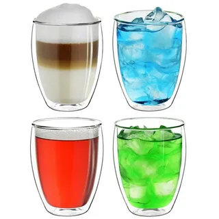 Creano doppelwandiges Thermoglas 0,4 l 4 St.