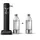 matte black + 2x PET-Flaschen