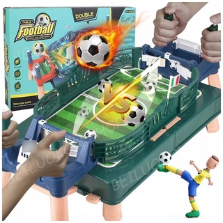 Avisto Spieltisch Interaktives Tischfußballspiel Mini-Tischkicker Kickertisch Kinder Kit, (Party Tischkicker Spielzeug, 29-tlg), Geschenk Tisch Fußball Desktop Spielzeug für Kinder blau|grün