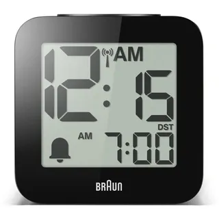 Braun BC25BP-DCF Unisex  Funkwecker schwarz