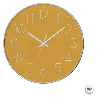 Atmosphera Laure 30,0 cm grau/gelb