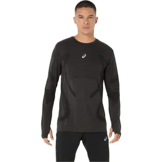 Asics Herren Road Seamless LS Top schwarz