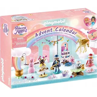 PLAYMOBIL Adventskalender Weihnachten unter dem Regenbogen 71348