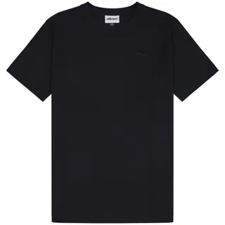 Ellesse Herren T-Shirt ACCIANO, Kurzarm, Rundhals, Logo, Baumwolle, einfarbig, Schwarz XL