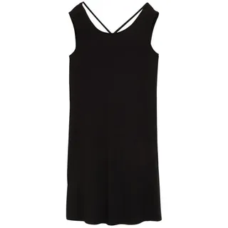 TOM TAILOR Jeanskleid schwarz 34