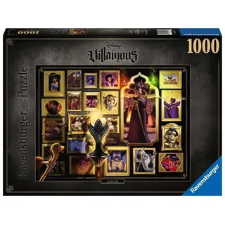 Ravensburger Puzzle 1000 Teile - Disney Villainous Jafar - Die beliebten Charaktere aus Aladdin als Puzzle für Erwachsene und Kinder ab 14 Jahren