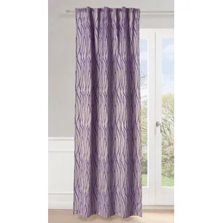 Vorhang NEUTEX FOR YOU "Serenade" Gardinen Gr. 245 cm, Multifunktionsband, 137 cm, lila (violett) Übergardinen Schal mit verdeckten Schlaufen