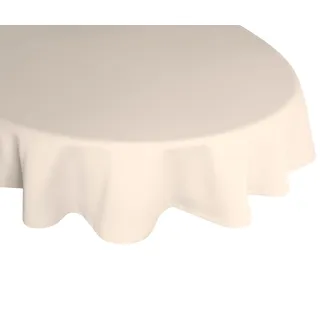 Tischdecke WIRTH "Umea" Tischdecken Gr. B/L: 190 cm x 130 cm, 1 St., oval, beige Tischdecken