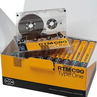 RTM C90 - Audiokassette, 90 Min, 10er Pack