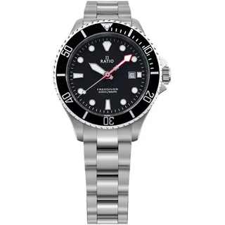 Ratio FreeDiver Damen-Quarz-Taucheruhr RTFL800 200M