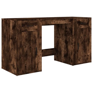 Maison Exclusive -  Schreibtisch mit Stauraum Räuchereiche Holzwerkstoff