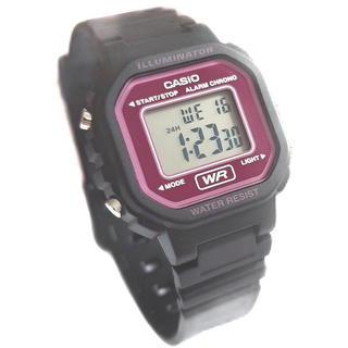 CASIO Digitaluhr Casio LA-20WH-4ADF Damen Uhr Digital Violett Armbanduhr, (1-tlg)