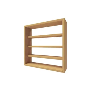 VCM Osado Wandregal 40 x 40 x 10 cm Buche