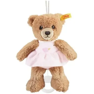 Steiff Schlaf Gut Bär Spieluhr, rosa, 20 cm