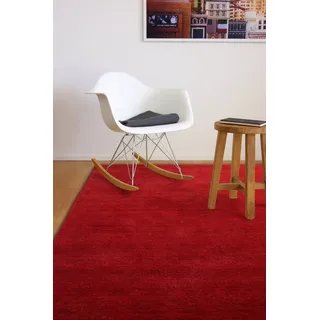floor factory Wollteppich Gabbeh Teppich Karma, rechteckig, Höhe: 15 mm, 100% Schurwolle rot rechteckig | 200 cm x 290 cm x 15 mm