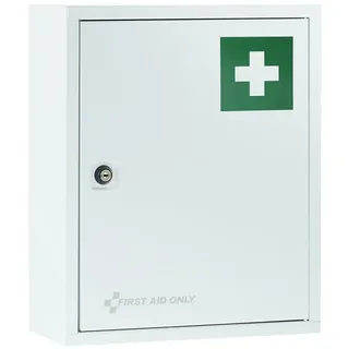 First Aid Only Medizinschrank ohne Füllung weiß