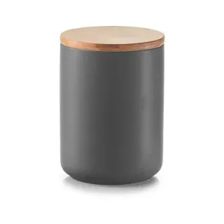 Zeller Vorratsdose rund anthrazit 10 x 13,5 cm 0,65 l