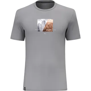 Salewa Pure Design Dry Kurzarm-t-shirt - Alloy - S