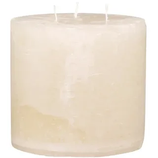 Chic Antique Macon 3 Docht Stumpenkerze, H15/Ø15 cm, nude