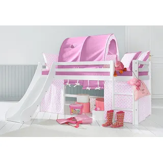 Indoor-Rutsche HOPPEKIDS "ECO Dream" Rutschen Gr. passend für Bett in Größe: 90 x 200 cm, weiß Rutsche Kinderbett f. Hochbett, 2 Größen