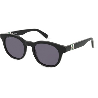 Lacoste L6006S Unisex-Sonnenbrille Vollrand Panto Kunststoff-Gestell, schwarz