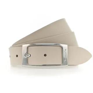 TAMARIS Damengürtel Leder beige 100 cm