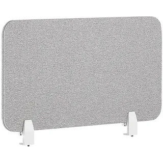 Beliani Schreibtischtrennwand WALLY 80 x 40 x 2 cm