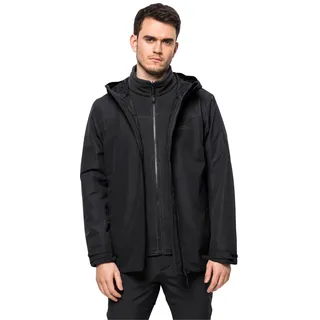 Jack Wolfskin Taubenberg 3in1 Jacket Herren black M