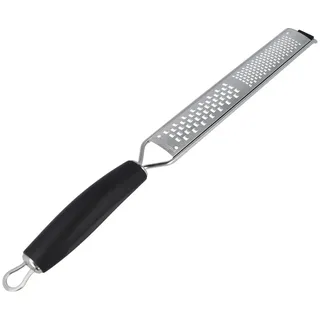 EUROHOME Küchenreibe Universalhobel Küche aus Edelstahl mit zwei Reibeflächen, Edelstahl, (1-St., Reibe 40,2 cm), Reibe für Parmesan - Muskatnussreibe silberfarben
