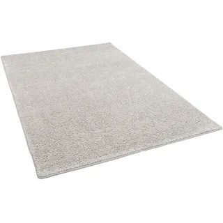 Snapstyle Hochflor Velours Teppich Mona Silbergrau 200x300cm