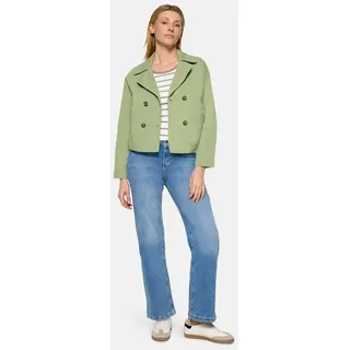 Cartoon Casual-Jacke mit Reverskragen Green Eyes 46
