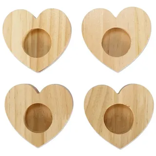 PAPIERDRACHEN Eierbecher 4 Eierbecher aus Holz