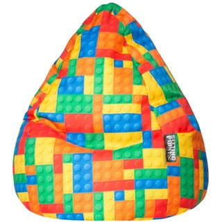 Sitting Point Bricks XL Sitzsack bunt