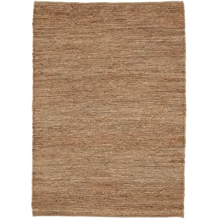 Teppich CARPETFINE "Nala Juteteppich" Teppiche Gr. B/L: 200 cm x 250 cm, 9 mm, 1 St., beige Esszimmerteppiche wendbar, aus 100% Jute, in vielen Größen und Formen, quadratisch, rund