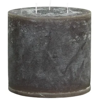 Chic Antique Macon 3 Docht Stumpenkerze, H15/Ø15 cm, coffee