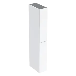 Geberit iCon Hochschrank 24 x 48 x 180 cm Weiß Lackiert Hochglänzend Holz