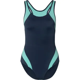 Tchibo - Sport-Badeanzug - Damen - Gr. 44 - dunkelblau