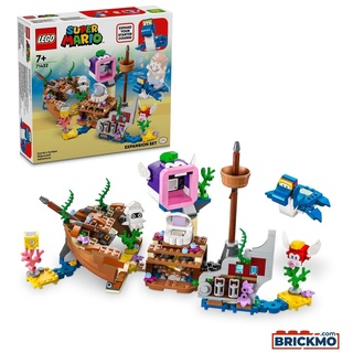 LEGO Super Mario 71432 Dorrie und das versunkene Schiff – Erweiterungsset 71432