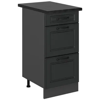 Vicco Schubladenschrank R-Line 40 x 60 x 81,6 cm Grau
