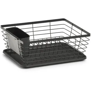 Zeller Abtropfgestell 37 x 30,5 x 14,5 cm schwarz