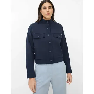 Brax Damen Sweatjacke Style BRIS L navy, dunkelblau, Gr. 48