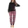 Pyjama Damen kariert 48/50