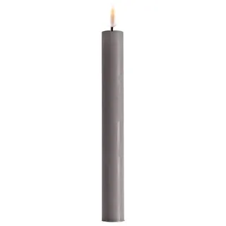Deluxe Homeart Stabkerze 24 cm 2 St. grau