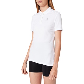 ODLO Wandershirt Damen F-Dry I Funktionsshirt Wandern Atmungsaktiv I Polo Shirt