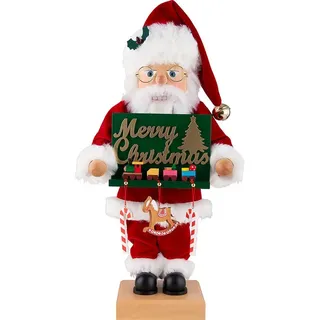 Christian Ulbricht Nussknacker Frohe Weihnachten (49cm) Nussknacker von Christian Ulbricht